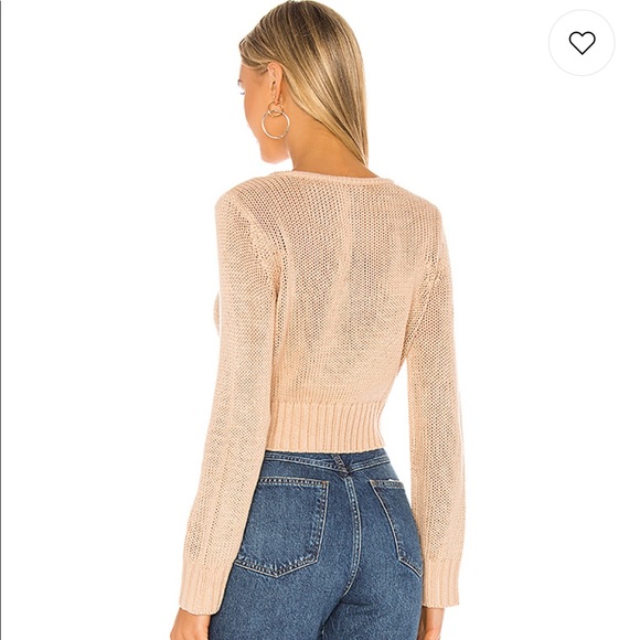 Lovers + Friends Brooklyn Sweater in Nude - Picture 2 of 9